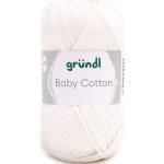 Gründl Wolle Baby Cotton 50 g weiß - [GLO663608281]