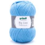 Gründl Wolle Big Lisa Premium uni 250 g hellblau - [0663608300]