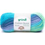 Gründl Wolle Cotton Quick Batik 100 g hellblau-violett-apfelgrün - [0663608311]