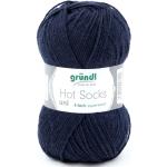 Gründl Wolle Hot Socks uni 50 g marine - [GLO663608407]