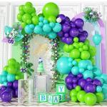 Violette Luftballons 