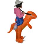 Rote Dinosaurier-Kostüme für Kinder 