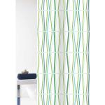 Grüne Textil-Duschvorhänge aus Textil maschinenwaschbar 200x180 