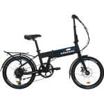 GRUNDIG E-Faltrad 20' Urbanbike (Laufradgröße: 20 Zoll, Rahmenhöhe: 30 cm, Unisex-Rad, 252 Wh, Schwarz)