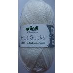 Weiße Gründl Wolle Hot Socks Strickwolle & Strickgarne 