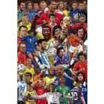 Grupo Erik Poster Legendary Footballers Poster Fussball-Legenden inkl. Pele