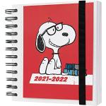 Reduzierte Rote Grupo Erik Die Peanuts Snoopy Schülerkalender 2023 / 2024 mit Tiermotiv 