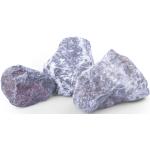 Graue Gabionensteine aus Stein 