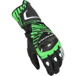 GT Gloves Racing Motorradhandschuhe, XL, BLACK/GREEN XL BLACK/GREEN