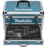 Makita Alu-Werkzeugkoffer mit Schublade & Zubehör 70-tlg. Transportkoffer robust