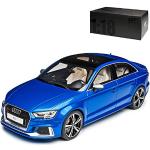 Blaue Audi A3 Modellautos & Spielzeugautos aus Kunstharz 