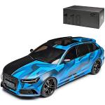 Blaue Audi RS6 Modellautos & Spielzeugautos aus Kunstharz 