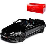 Schwarze Mercedes Benz Merchandise C-Klasse Spielzeug Cabrios aus Kunstharz 