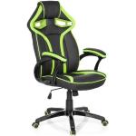 Schwarze hjh Office Gaming Stühle & Gaming Chairs mit Armlehne 