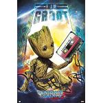 Bunte empireposter Guardians of the Galaxy Groot Filmposter & Kinoplakate aus Papier 
