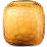 Goldene 20 cm GUAXS Runde Vasen & Blumenvasen 12 cm mundgeblasen 