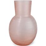 Rosa 18 cm GUAXS Runde Vasen & Blumenvasen 16 cm mundgeblasen 
