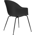 Schwarze Moderne Gubi Schalenstühle & Schalensessel aus Metall mit Armlehne Breite 50-100cm, Höhe 50-100cm, Tiefe 50-100cm 