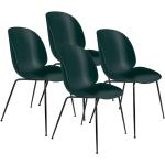 Reduzierte Dunkelgrüne Moderne Gubi Designer Stühle matt aus Metall Breite 50-100cm, Höhe 50-100cm, Tiefe 50-100cm 4-teilig 