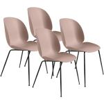 Reduzierte Pinke Moderne Gubi Designer Stühle matt aus Metall Breite 50-100cm, Höhe 50-100cm, Tiefe 50-100cm 4-teilig 