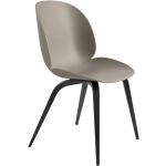 Reduzierte Schwarze Moderne Gubi Designer Stühle gebeizt aus Buche Breite 50-100cm, Höhe 50-100cm, Tiefe 50-100cm 