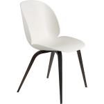 Reduzierte Alabasterfarbene Moderne Gubi Designer Stühle lackiert aus Eiche Breite 50-100cm, Höhe 50-100cm, Tiefe 50-100cm 