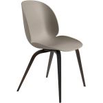 Reduzierte Beige Moderne Gubi Designer Stühle Lackierte aus Eiche Breite 50-100cm, Höhe 50-100cm, Tiefe 50-100cm 