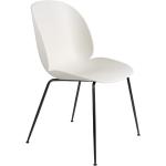 Reduzierte Alabasterfarbene Moderne Gubi Designer Stühle matt aus Metall Breite 50-100cm, Höhe 50-100cm, Tiefe 50-100cm 