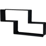Reduzierte Schwarze Moderne Gubi Tetris Wandregale & Hängeregale lackiert aus Metall Breite 0-50cm, Höhe 0-50cm, Tiefe 0-50cm 