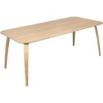 Gubi - Gubi Dining Table rechteckig - beige, Holz - 200x72x100 cm - Eiche (10012915) (505)