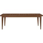 GUBI - S-Table Esstisch Erweiterbar 95x220 cm, Walnussfarben - Walnuss