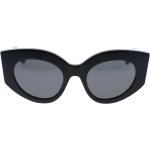 Reduzierte Schwarze Gucci Cateye Sonnenbrillen aus Acetat für Damen 