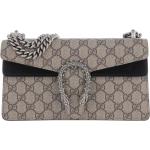 Reduzierte Beige Gucci Supreme Damenschultertaschen & Damenshoulderbags aus Canvas klein 