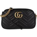 Gucci Crossbody Bags - GG Marmont Matelassé Shoulder Bag Leather - Gr. unisize - in Schwarz - für Damen
