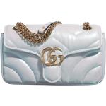 Gucci Crossbody Bags - GG Marmont Small Shoulder Bag - Gr. unisize - in Blau - für Damen