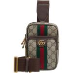 Beige Gucci Ophidia Mini-Bags aus Textil für Damen mini 
