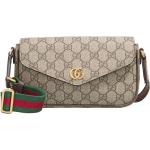 Beige Gucci Ophidia Mini-Bags aus Textil für Damen mini 