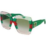 Grüne Gucci Sonnenbrillen polarisiert für Damen 