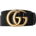 Gucci Damen Gürtel "GG Marmont Belt", schwarz, Gr. 95