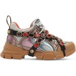 Gucci Flashtrek Removable Crystal Trainers Shoes Turnschuhe Schuhe Sneakers 36,5