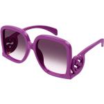 Reduzierte Violette Gucci Damensonnenbrillen 
