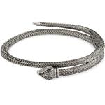 Silberne Antike Gucci Garden Herrenarmbänder mit Schlangenmotiv aus Silber graviert 