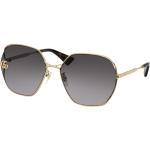 Goldene Gucci Cateye Sonnenbrillen aus Metall für Damen 