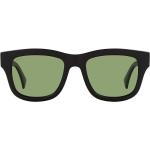Schwarze Gucci Quadratische Sonnenbrillen polarisiert aus Kunststoff für Herren 