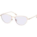 Goldene Gucci Sonnenbrillen mit Sehstärke aus Metall für Damen 