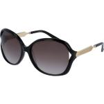 Schwarze Gucci Ovale Ovale Sonnenbrillen aus Kunststoff für Damen 