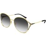 Reduzierte Goldene Gucci Damensonnenbrillen 