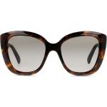 Gucci GG0860S 001 Kunststoff Schmetterling / Cat-Eye Havana/Havana Sonnenbrille, Sunglasses Havana/Havana Mittel
