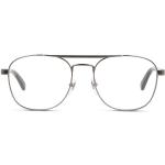 Silberne Gucci Vollrand Brillen aus Metall für Herren 