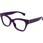 Reduzierte Violette Gucci Brillenfassungen für Damen 